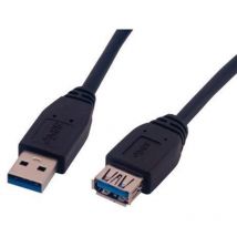 Rallonge usb 3.0 type a mâle / femelle - 5m