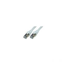 Cordon de brassage RJ45 cat 5e f/utp - 3m Gris