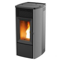 MCZ Pelletofen wassergeführt EGO Hydromatic Air M2+ 11,9kW Silber Holzpellets