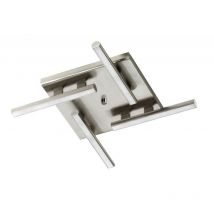 Mdc 5-7345-35-02 - Plafonnier "CAPRICE" LED 4x10W 4000lm 3000°K - 540x540x59mm - Chrome