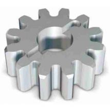 Nice - Piñón para accesorio de cremallera M6 RUA12