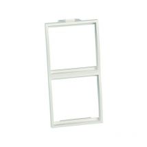 Módulo adaptador para 2 huecos 45x45 FD62/4 de Mmconecta