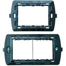 FEB - Supporto 4 Moduli '4604' Con Viti. Serie Life.