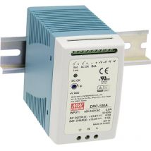 Mean Well - DRC-100A Alimentatore per guida din 13.8 v/dc 4.5 a 96 w Num. uscite:2 x Contenuto 1 pz.