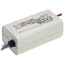 Driver de led à courant constant - 1 sortie - 350 ma - 12 w velleman APC-12-350