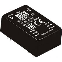 SCW20B-12 DC/DC-Wandlermodul 1.666 a 20 w Anzahl Ausgänge: 1 x Inhalt 1 St. - Mean Well