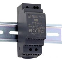 Mw Mean Well DDR-30L-24 Hutschienen-DC/DC-Wandler (DIN-Rail) 24 v/dc 1.25 a 30 w Anzahl Ausgänge:1