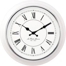 Mebus 19233 Quarzo Orologio da parete 40 cm x 5 cm Bianco