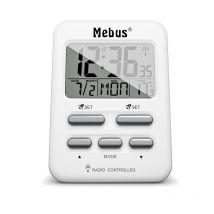 25800 despertador Reloj despertador digital Blanco - Mebus
