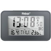 51460 Radiocontrollato Sveglia Antracite Tempi di allarme 2 - Mebus