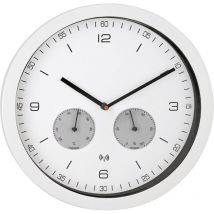 52826 Radiocontrollato Orologio da parete 260 mm x 42 mm Bianco - Mebus