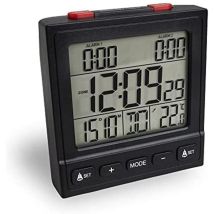 Mebus 25581 Despertador Reloj Despertador Digital Negro