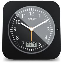25609 despertador Reloj despertador digital Negro - Mebus