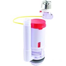 Somatherm For You - Mécanisme wc à câble double poussoir à câble nf - Universel, économique et adaptable