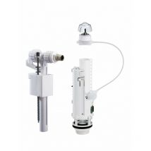 Siamp - Mécanisme de chasse complet Optima 50 à câble double touche 50+95M