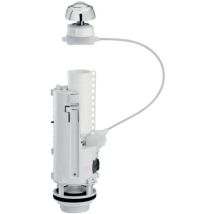 Siamp – Mécanisme de chasse d'eau double volume compact – Hauteur ajustable 272-480 mm – Garantie 10 ans