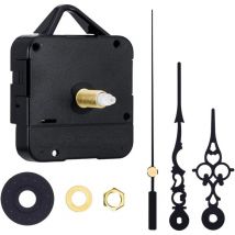 Gistuch Mécanisme Mouvement Horloge Quartz Silencieux - Kit de réparation d'horloge - Horloge création 3D - Poignées