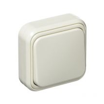 Niessen - Interruptor de superficie Blanco 1501 bl Serie Over de