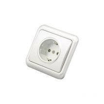 Duolec - Mecanismos de empotrar - Doble interruptor 10A.