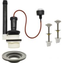 Meccanismo di scarico e kit per monoblocco cromo - tremo