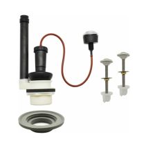Meccanismo di scarico e kit per monoblocco Cromo – Ricambio originale per cassette TREMOLADA – Compatibilità: Cassette TREMOLADA – 10807