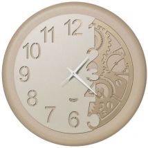 Meccano Bombe Wanduhr – Durchmesser 30 cm – lasermodifiziertes Metall – Arti e Mestieri