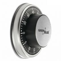 Mechanischer Küchentimer Minutentimer mit magnetischem Magnet Timer Zeitschaltuhr Grün Blau 60 Minuten Bildsperre sicher