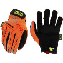 Guanti Hi-Viz M-Pact (s, arancione fluorescente) - Mechanix Wear