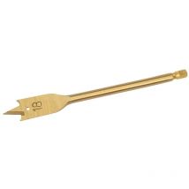 Mèche à bois plate titanée 18 mm