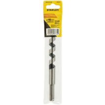 Foret Hélicoïdal En Acier Au Carbone Pour Bois Ø 16 X 200mm Stanley Sta52110-qz