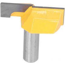 Mèche de routeur de nettoyage de fond, tige de 1/2 pouces, routeurs de rabotage de Surface, mèches d'aplatissement de dalle de coupe