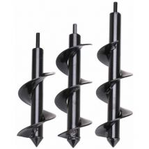 Mèche Jardin Tarière Ø 80 et Ø 300 mm 1 Pièces, Forets de Jardin en Spirale, Outil de Plantation Pratique pour Faire Rapidement Trou et Planter des
