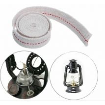 Mèche Lampe à Huile 5M, Largeur 11 mm - 100% Coton, pour Lampe à Pétrole et Lanterne à Huile