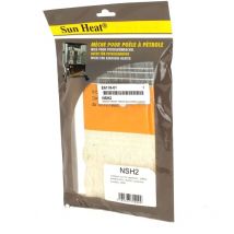 Meche nsh2 h=195mm l=105mm per stufa a gasolio Zibro Kamin