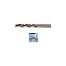 Foret hss 5% cobalt se'rie courte 6,5 mm x 0,50 queue cylindrique 830 hv pour inox et acier allie'