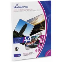 Mediarange - Fotopapier din A4, 120 g/m², matt, für Laserdrucker
