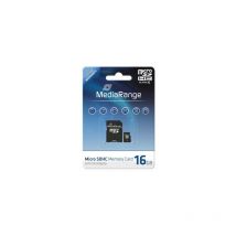 Mediarange - MR958 - 16 Go - MicroSDHC - Classe 10 - Noir
