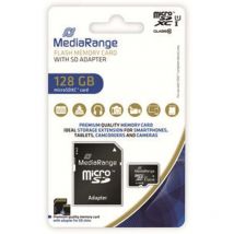 MicroSD-Card Class 10, 128 gb - Mediarange