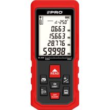 Distancemètre Laser 60 M Sangle Et Étui Inclus - 54352