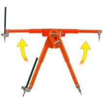Alovez - Medidor de distancia para dibujo de 90 cm de diámetro, compás, herramienta de diseño para manualidades de carpintería - s