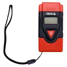 Yato - modelo YT-73140, Medidor de humedad, ideal para mediciones precisas en madera, yeso y otros materiales, herramienta profesional de alta