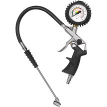 Riegler&co.kg - Inflador manual de neumáticos versión estándar no calibrado con gasolinera dn 7,2 riegler