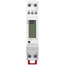 XVX - Medidor electrónico monofásico de microconductor de 45 a, medidor inteligente de seguimiento 1P para vivienda, alquiler, apartamento,