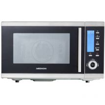 Micro-onde 4en1 avec gril et air chaud combiné (25L, 900 w, 1100 w gril, 2500 w air chaud, 10 programmes automatiques, 10 niveaux de puissance, mode