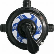 6-Wege-Ventil Top-Mount 38 mm Schlauchanschluß