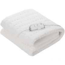 Medisana - Surmatelas chauffant extra moelleux en polaire hu 672 - Chauffe-lit - 4 reglages - 3 minuteries - Lavable