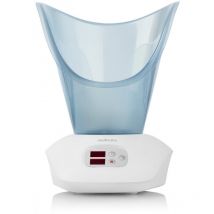 Ds 400 sauna facial avec compartiment aromatique, hammam facial pour un nettoyage en profondeur des pores du visage avec embout nasal et protection