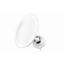 88558 cm 850 Specchio da muro led con illuminazione a led, orientabile Bianco - Medisana