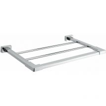 Mediterránea Del Baño - mediterranea 1072301 aries Toallero Repisa Cromo - ref: 1072301