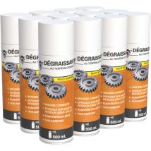 Méduze - 12 dégraissants terpène d'orange en aérosol 500mL - Multifonctions - Professionnel